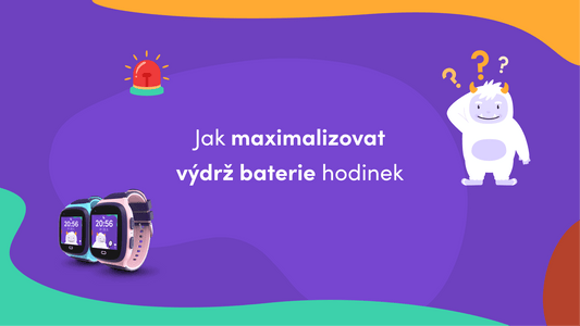 Jak maximalizovat výdrž baterie hodinek? - Findee Kids (TLV s.r.o.)